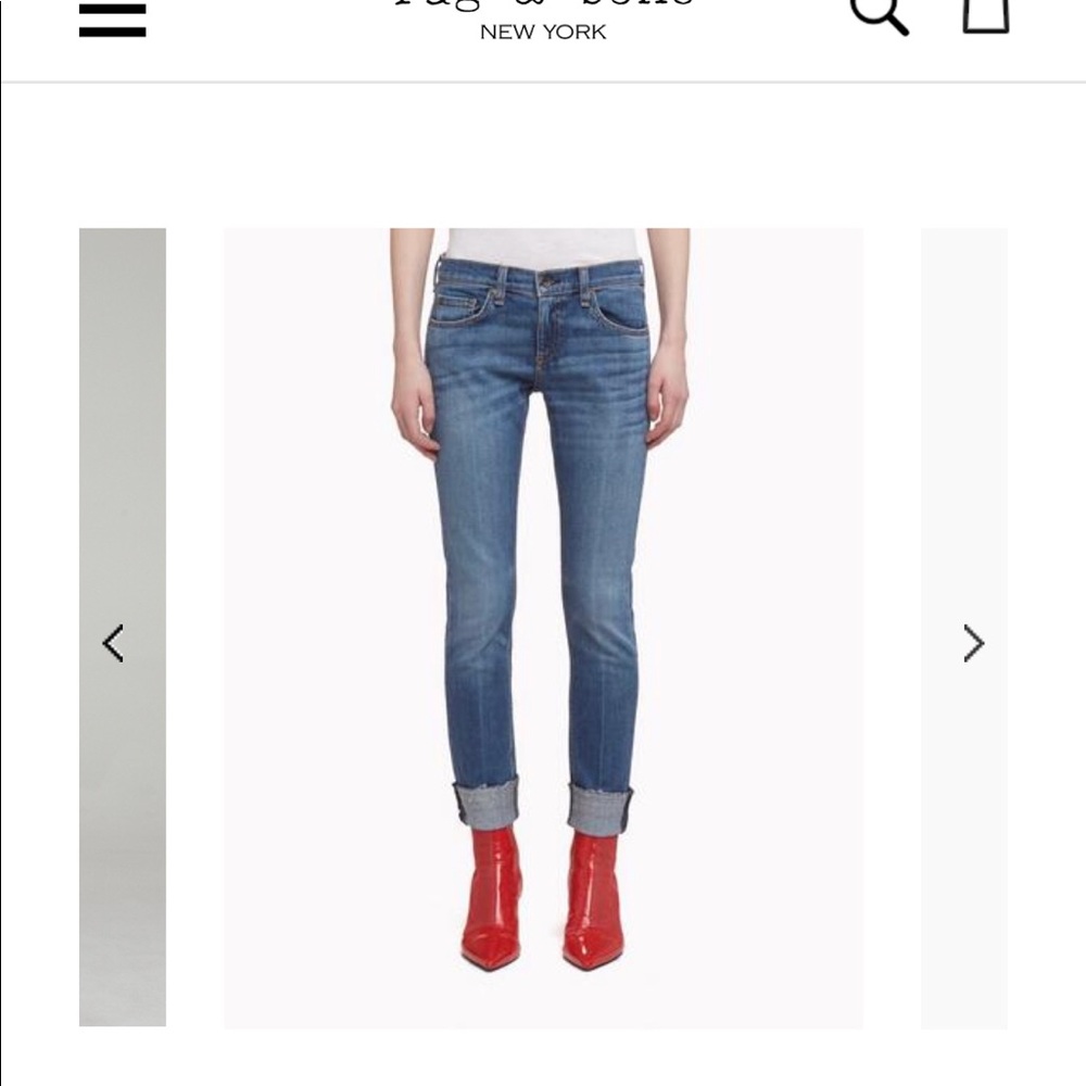 Rag & Bone Jean. The Dre. SOLD OUT ONLINE.